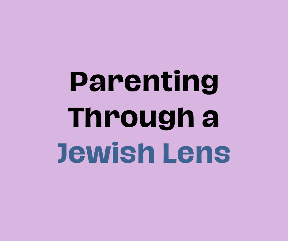 The featured image for Parenting Through a Jewish Lens with Rabbi Darby