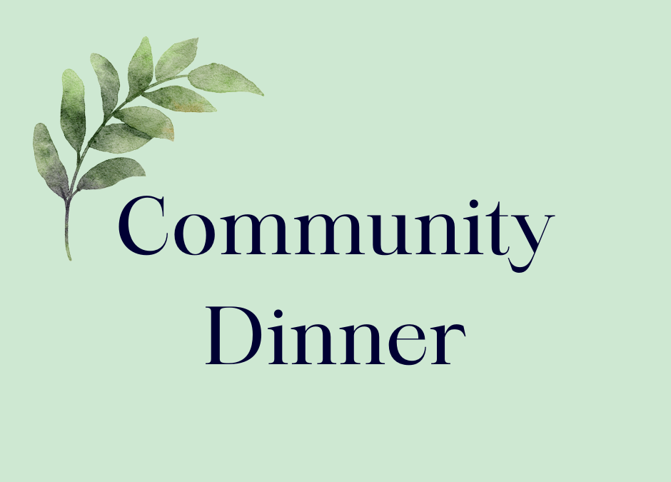 Community Shabbat Dinner Welcoming New Members