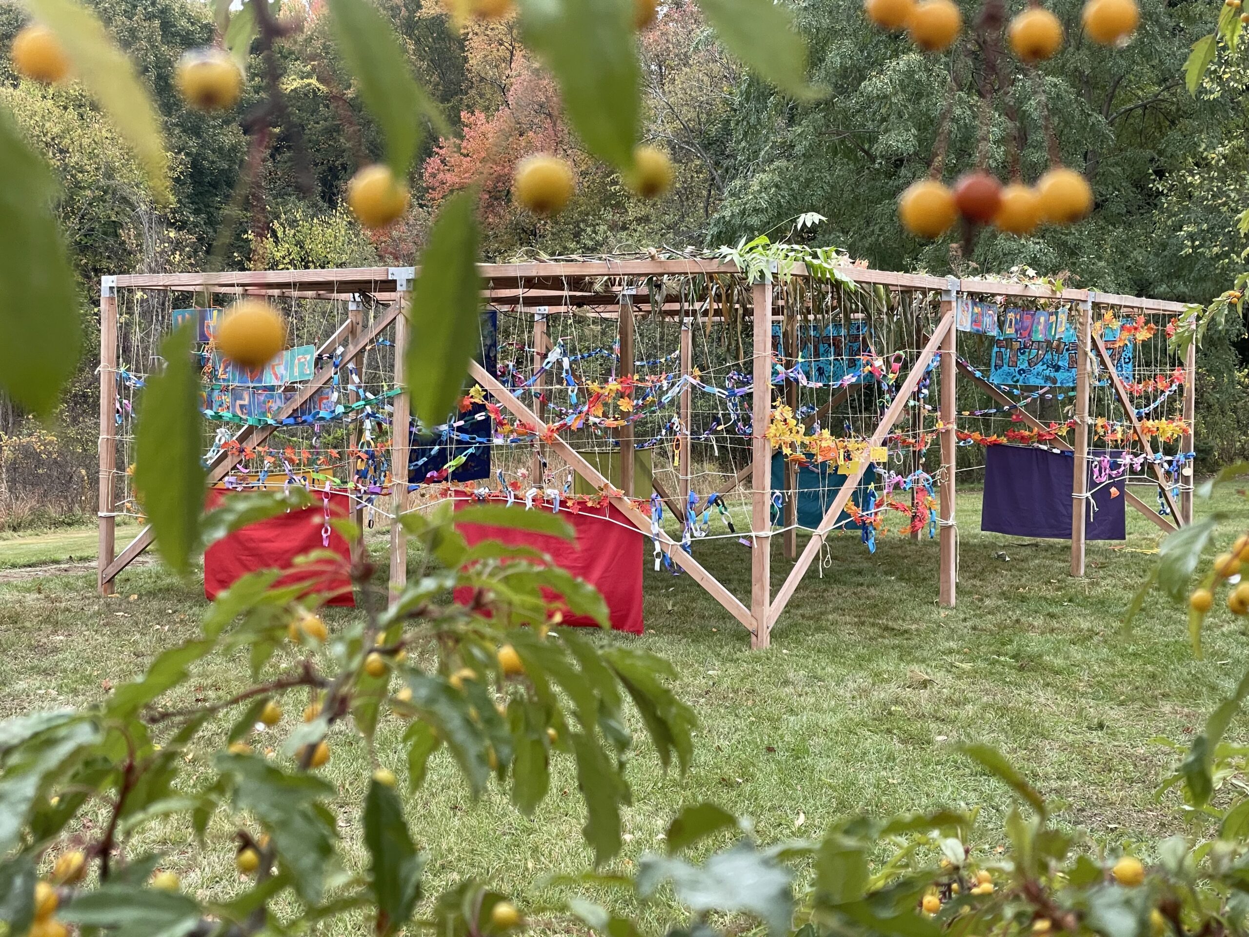 The featured image for Sukkah Decorating & Brunch