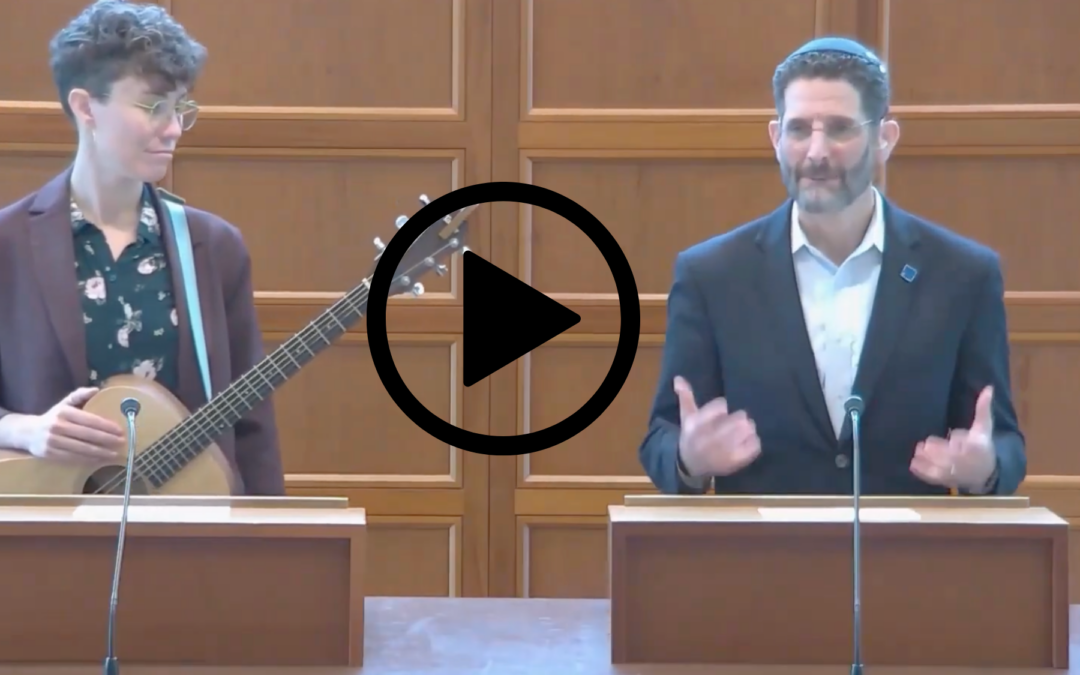 Elul 5787 Message from Rabbi Darby with Cantorial Soloist Molly Bajgot