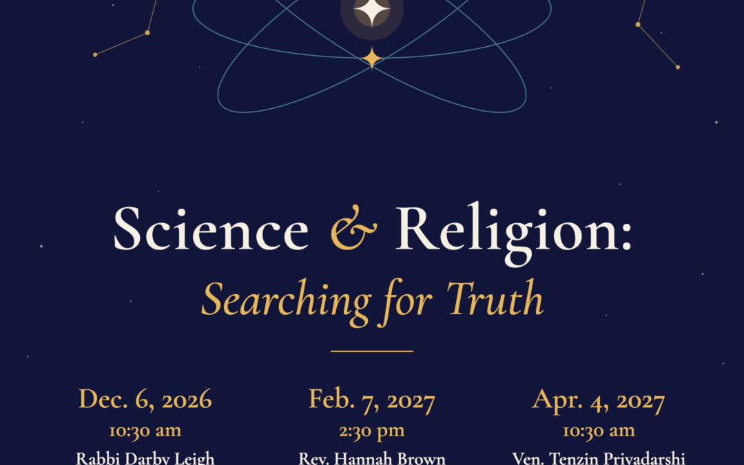 “Scientists in Synagogues” Funds KS Series on Science & Religion